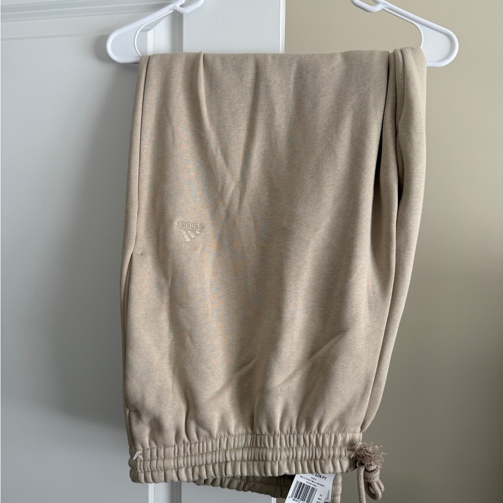 adidas Men’s Beige All Season Sweatpants